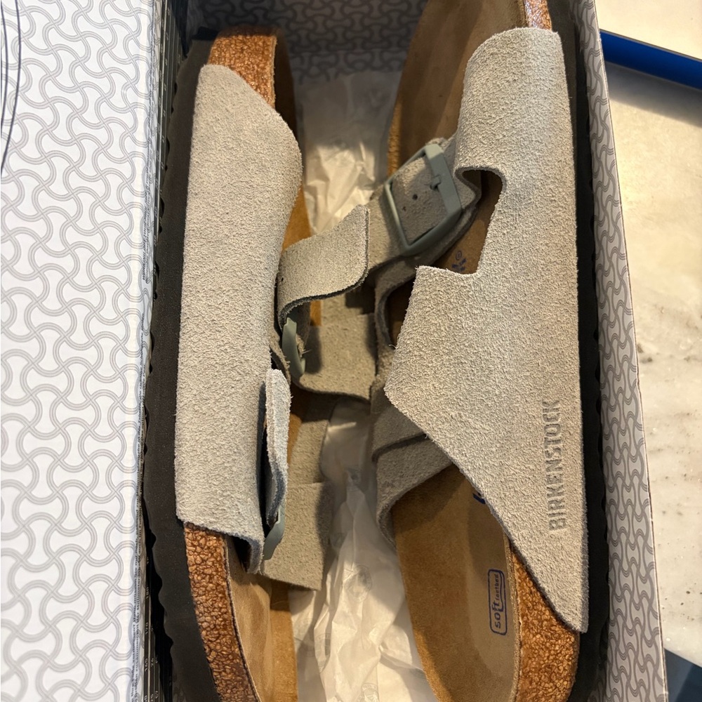 Birkenstock Arizona in Pure Sage - Picture 8 of 8